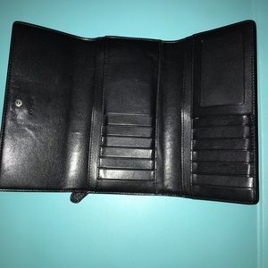 Slim Trifold Wallet in signature canvas